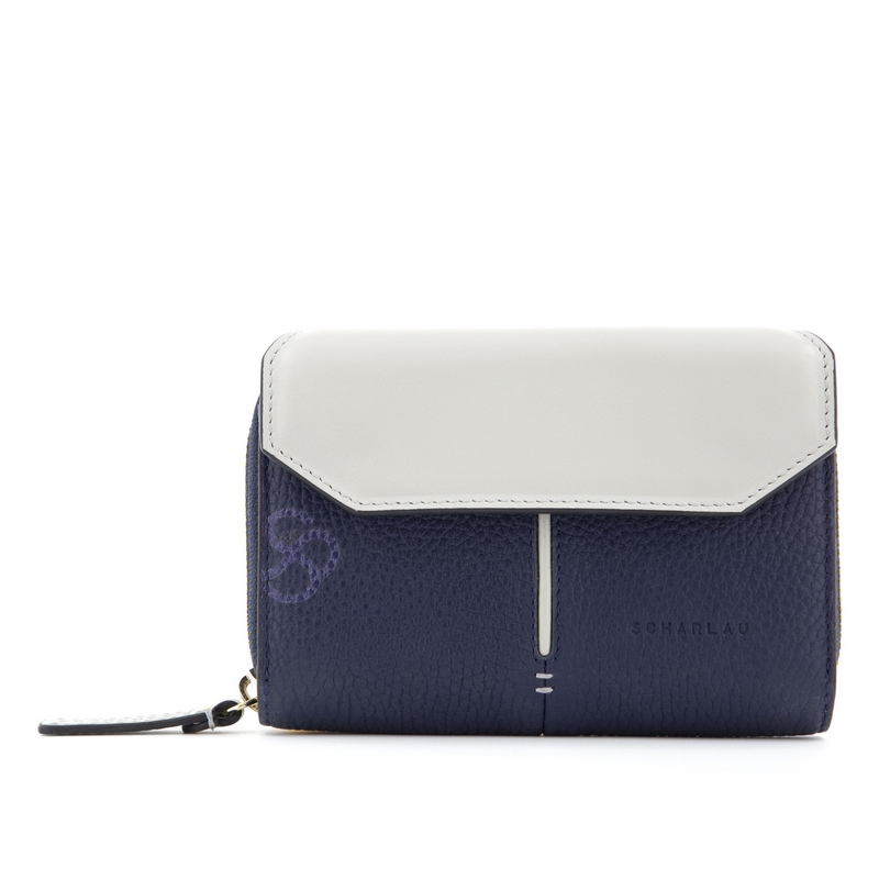 Scharlau Brieftasche Artium Amaia 6cc Blau Scharlau Brieftasche Artium Amaia 6cc Blau von Scharlau