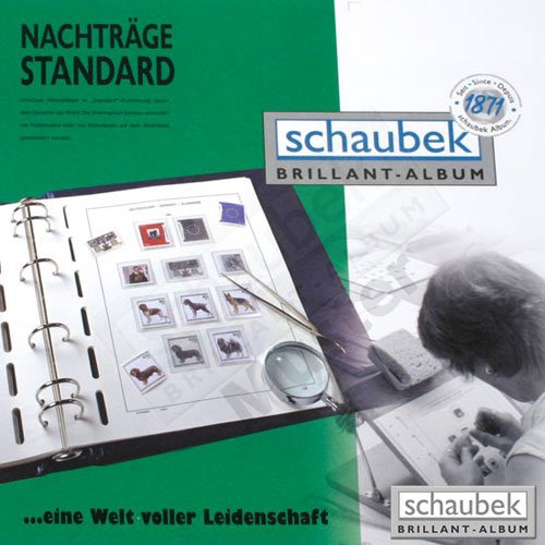 Schaubek 643X22N Nachtrag Bundesrepublik 2022 Standard Ergänzungen und Zusammendrucke von Schaubek