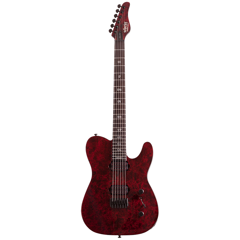 Schecter Apocalypse PT Red Reign E-Gitarre von Schecter