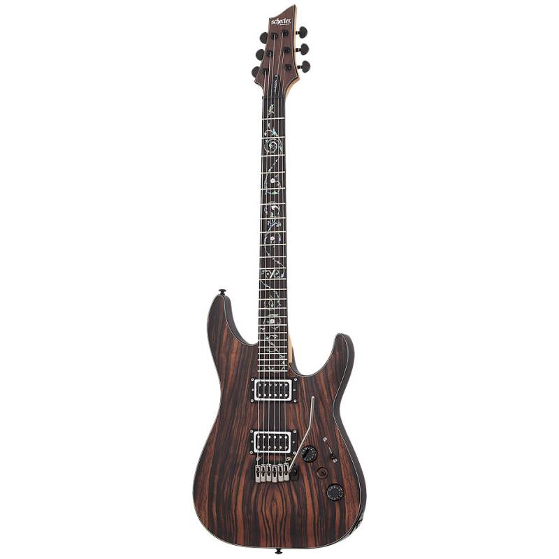 Schecter C-1 Exotic Ebony E-Gitarre von Schecter