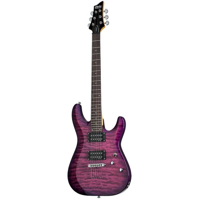 Schecter C-6 Plus Electric Magenta E-Gitarre von Schecter