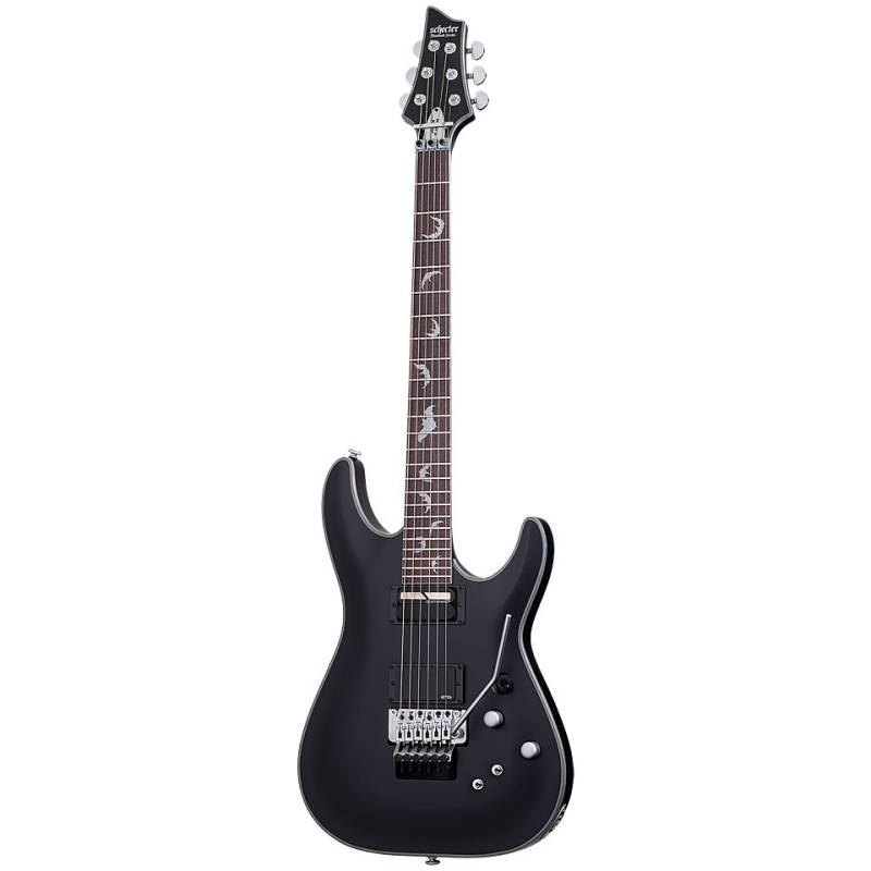 Schecter Damien Platinum 6 FR S Satin Black E-Gitarre von Schecter