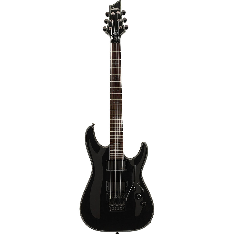 Schecter Hellraiser C-1 FR BLK E-Gitarre Schecter Hellraiser C-1 FR BLK E-Gitarre von Schecter