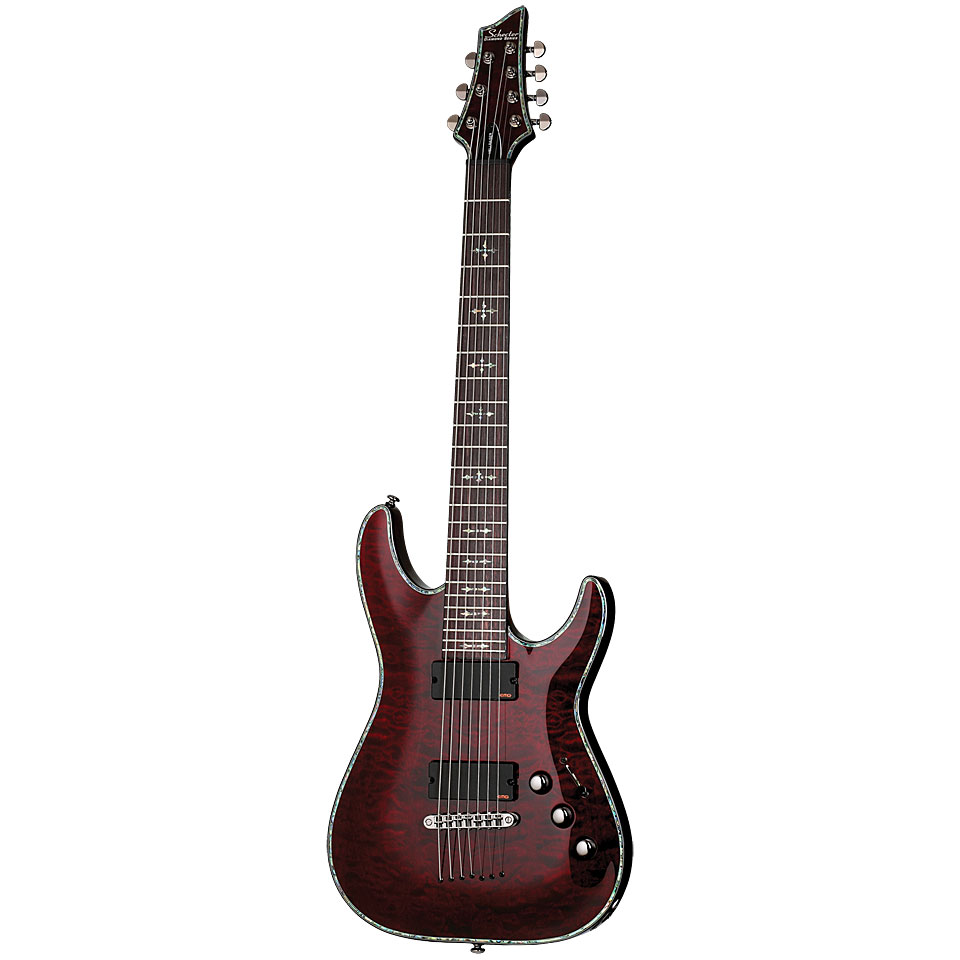 Schecter Hellraiser C-7 BCH E-Gitarre von Schecter