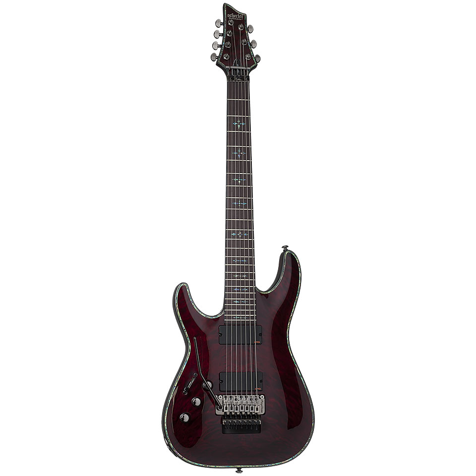 Schecter Hellraiser C-7 FR BCH E-Gitarre Lefthand Schecter Hellraiser C-7 FR BCH E-Gitarre Lefthand von Schecter