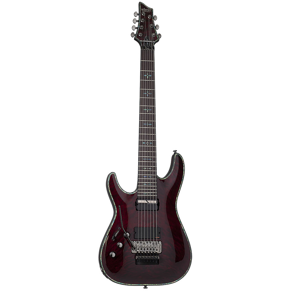 Schecter Hellraiser C-7 FR S BCH E-Gitarre Lefthand von Schecter