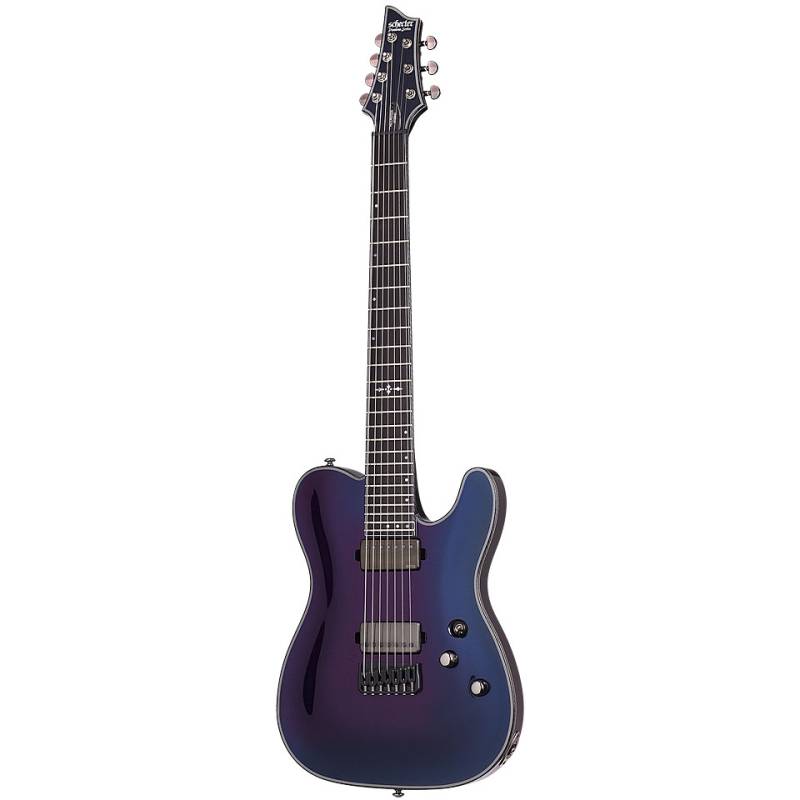 Schecter Hellraiser Hybrid PT-7 UV E-Gitarre von Schecter