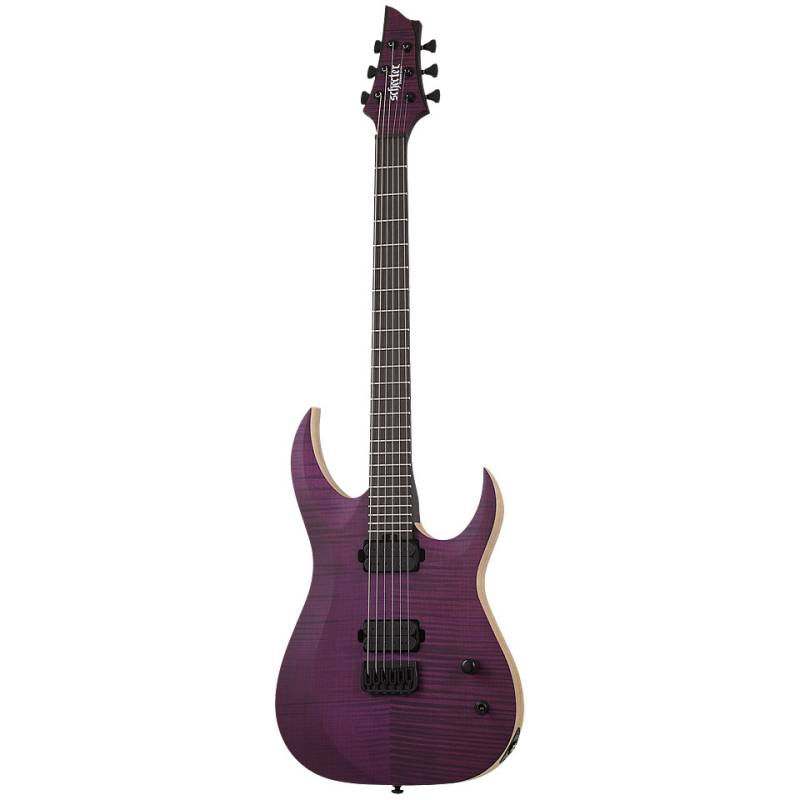 Schecter John Browne Signature TAO-6 Satin Trans Purple E-Gitarre von Schecter
