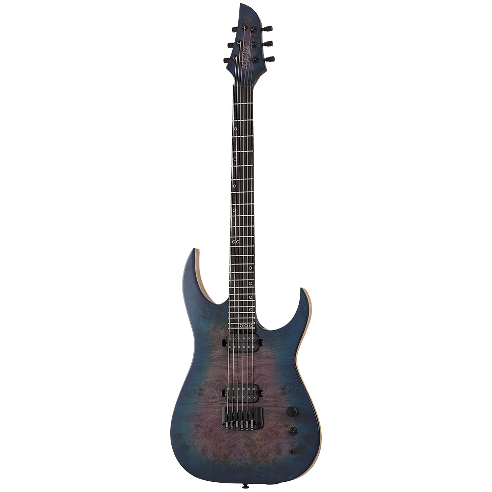 Schecter Keith Merrow KM-6 MK-III Artist Blue Crimson E-Gitarre von Schecter