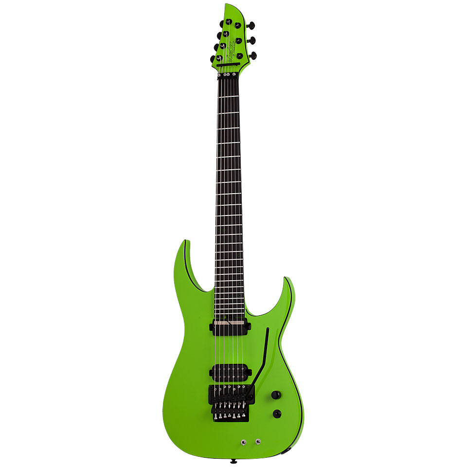 Schecter Keith Merrow KM-7 MK-III Hybrid FR-S, Lambo Green E-Gitarre von Schecter