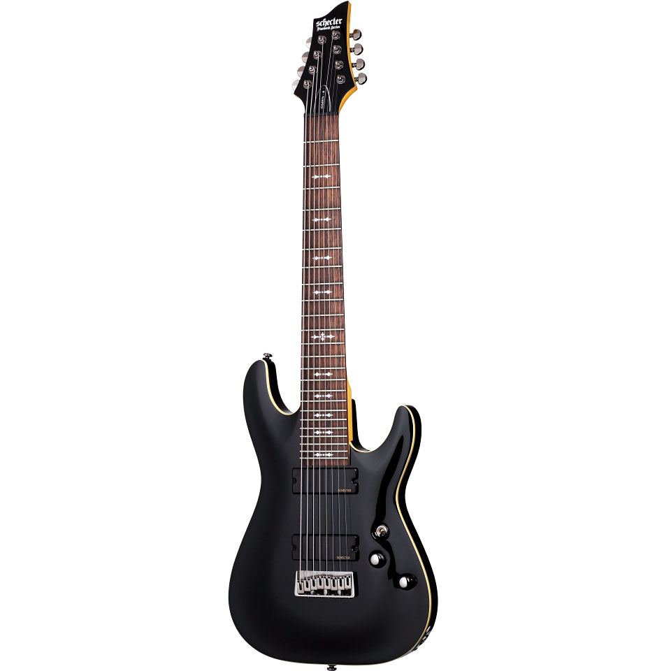 Schecter Omen 8 BLK E-Gitarre Schecter Omen 8 BLK E-Gitarre von Schecter