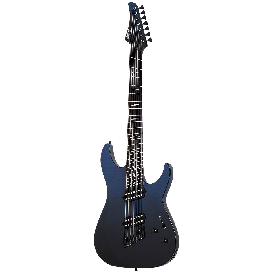 Schecter Reaper 7 Elite Multiscale Deep Ocean Blue E-Gitarre von Schecter