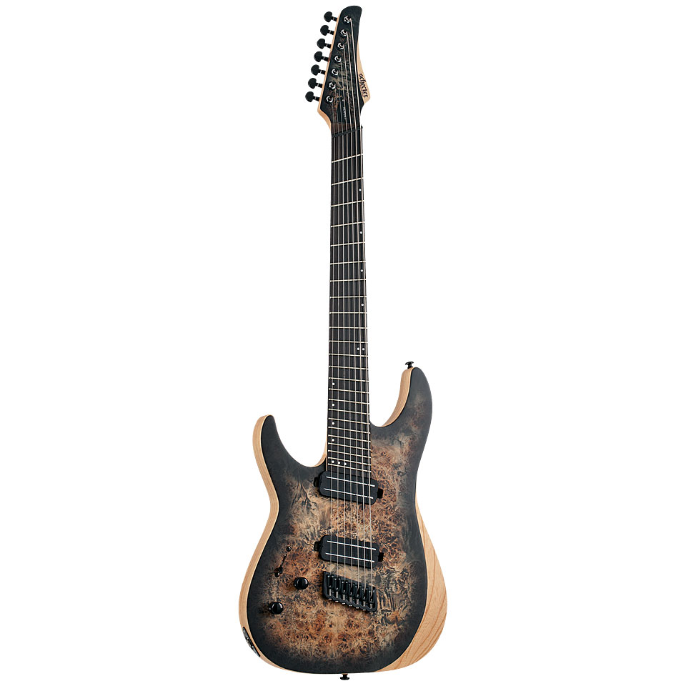 Schecter Reaper7 MS SCB E-Gitarre Lefthand von Schecter