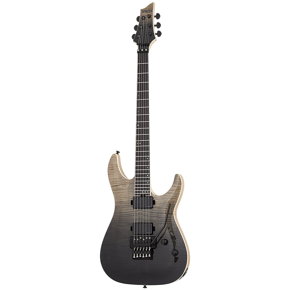 Schecter SLS Elite C-1 FR, Black Fade Burst E-Gitarre von Schecter