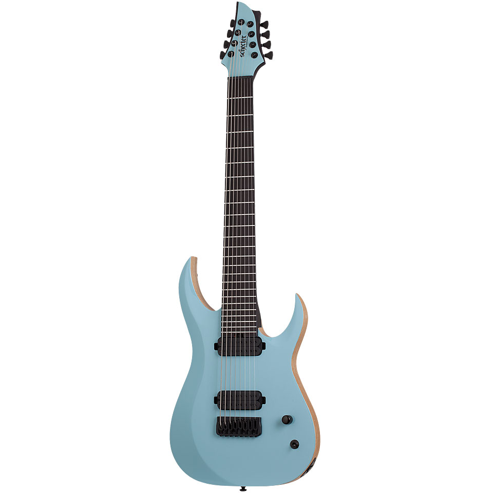Schecter Signature John Browne TAO-8 Sonic Blue E-Gitarre von Schecter