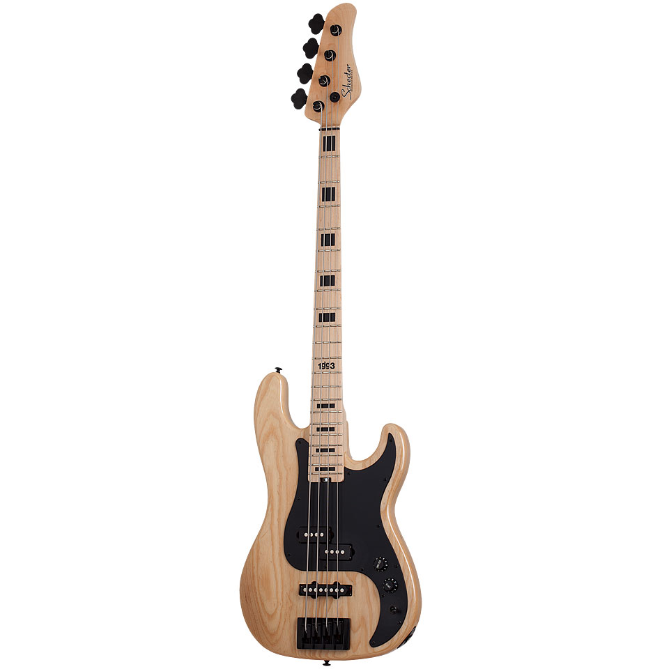 Schecter Signature Justin Beck V Ani, Gloss Natural E-Bass von Schecter