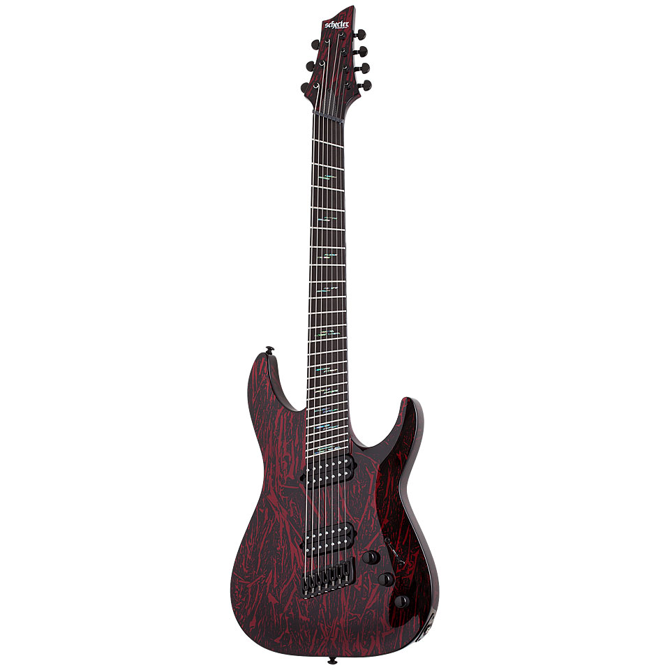 Schecter Silver Mountain C-7 Multiscale BM E-Gitarre Schecter Silver Mountain C-7 Multiscale BM E-Gitarre von Schecter