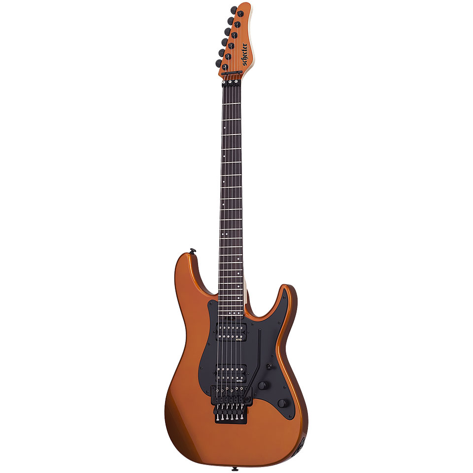 Schecter Sun Valley FR, Lambo Orange E-Gitarre von Schecter