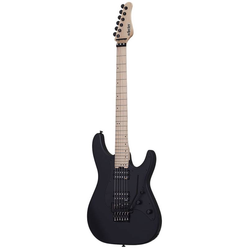 Schecter Sun Valley FR, Satin Black E-Gitarre von Schecter