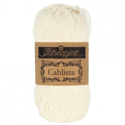 Scheepjes Cahlista Garn Unicolor 105 Bridal White Scheepjes Cahlista Garn Unicolor 105 Bridal White von Scheepjes