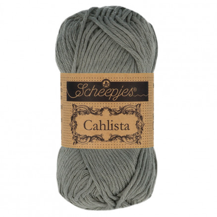 Scheepjes Cahlista Garn Unicolor 242 Metal Grey Scheepjes Cahlista Garn Unicolor 242 Metal Grey von Scheepjes