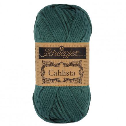 Scheepjes Cahlista Garn Unicolor 244 Spruce von Scheepjes