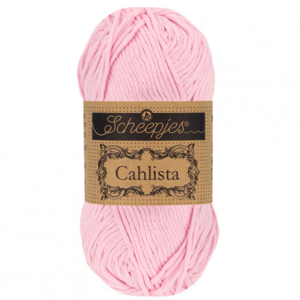 Scheepjes Cahlista Garn Unicolor 246 Icy Pink von Scheepjes