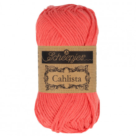 Scheepjes Cahlista Garn Unicolor 252 Watermelon Scheepjes Cahlista Garn Unicolor 252 Watermelon von Scheepjes