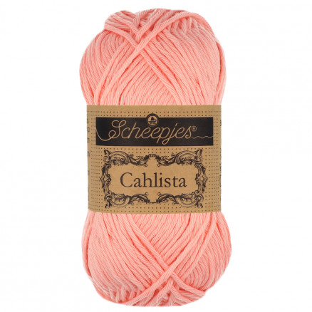 Scheepjes Cahlista Garn Unicolor 264 Light Coral Scheepjes Cahlista Garn Unicolor 264 Light Coral von Scheepjes