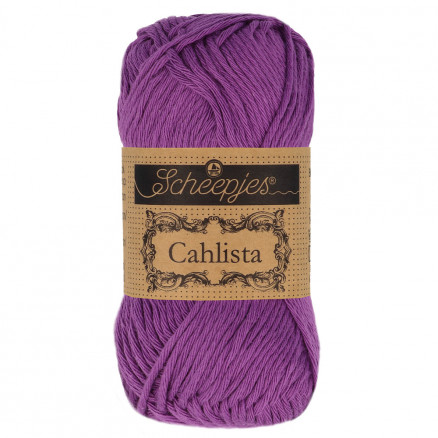 Scheepjes Cahlista Garn Unicolor 282 Ultra Violet von Scheepjes