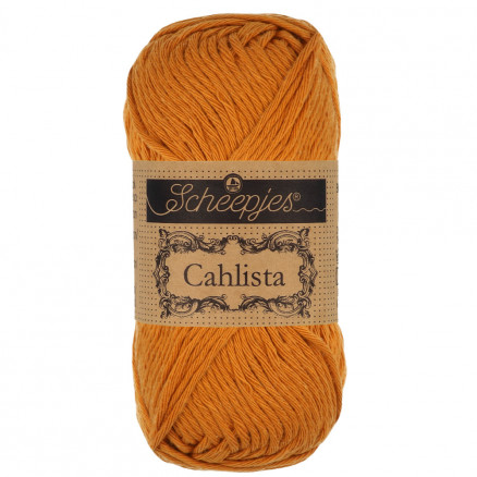 Scheepjes Cahlista Garn Unicolor 383 Ginger Gold Scheepjes Cahlista Garn Unicolor 383 Ginger Gold von Scheepjes