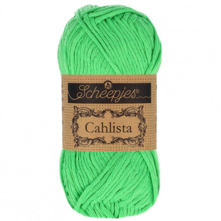 Scheepjes Cahlista Garn Unicolor 389 Apple Green Scheepjes Cahlista Garn Unicolor 389 Apple Green von Scheepjes
