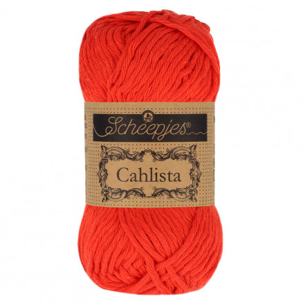 Scheepjes Cahlista Garn Unicolor 390 Poppy Rose Scheepjes Cahlista Garn Unicolor 390 Poppy Rose von Scheepjes