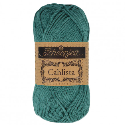 Scheepjes Cahlista Garn Unicolor 391 Deep Ocean Green Scheepjes Cahlista Garn Unicolor 391 Deep Ocean Green von Scheepjes