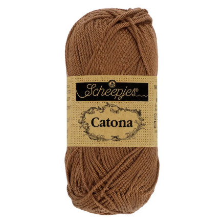 Scheepjes Catona-Garn 157 Root Beer - 10g von Scheepjes