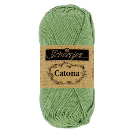 Scheepjes Catona Garn 212 Salbei Grün - 10g von Scheepjes