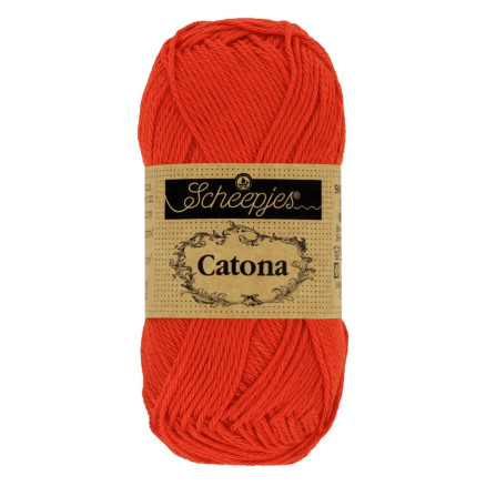 Scheepjes Catona Garn 390 Mohnrose - 10g von Scheepjes
