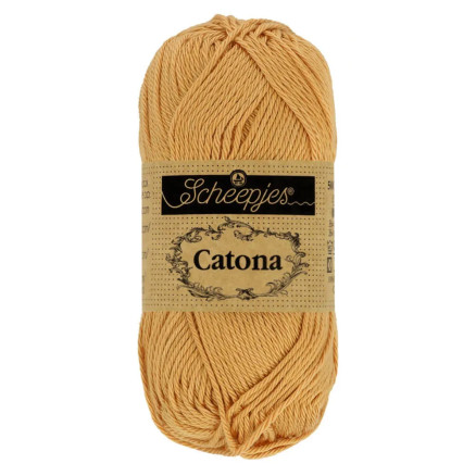 Scheepjes Catona-Garn Unicolor 179 Topas von Scheepjes