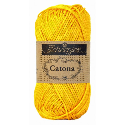 Scheepjes Catona Garn Unicolor 208 Yellow Gold Scheepjes Catona Garn Unicolor 208 Yellow Gold von Scheepjes