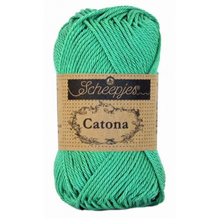 Scheepjes Catona Garn Unicolor 241 Parrot Green von Scheepjes