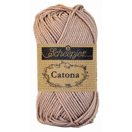 Scheepjes Catona Garn Unicolor 257 Antique Mauve von Scheepjes