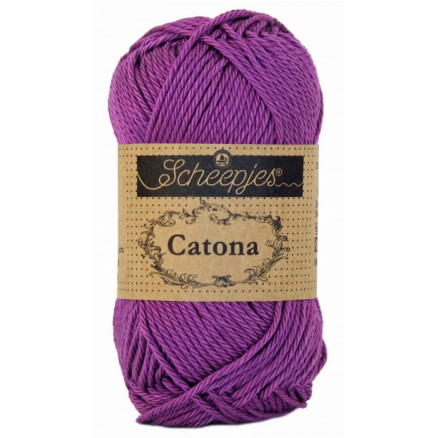 Scheepjes Catona Garn Unicolor 282 Ultra Violet von Scheepjes
