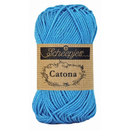 Scheepjes Catona Garn Unicolor 384 Powder Blue von Scheepjes