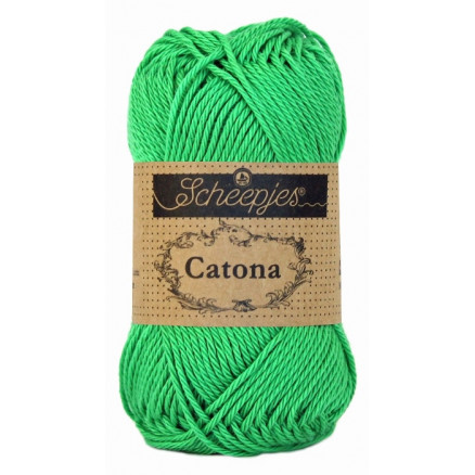 Scheepjes Catona Garn Unicolor 389 Apple Green von Scheepjes