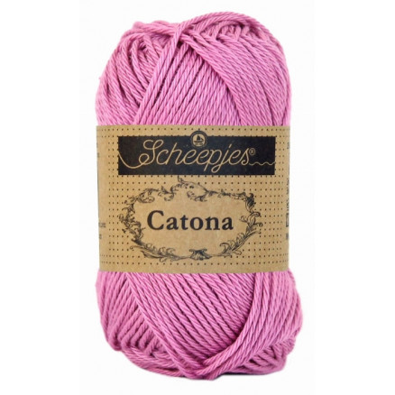Scheepjes Catona Garn Unicolor 398 Colonial Rose von Scheepjes