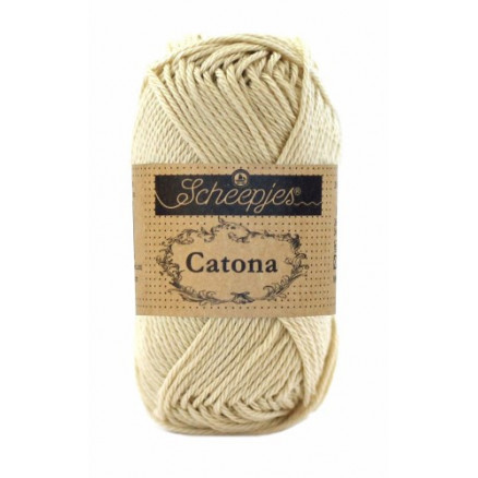 Scheepjes Catona Garn Unicolor 404 English Tea von Scheepjes