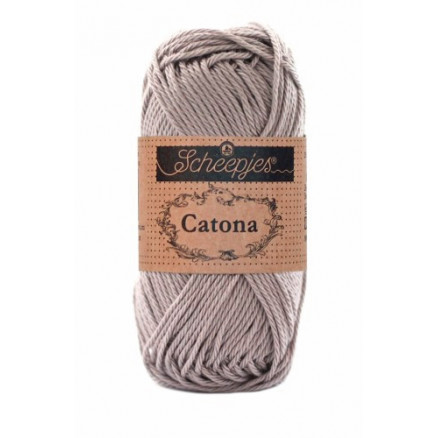 Scheepjes Catona Garn Unicolor 406 Soft Beige von Scheepjes