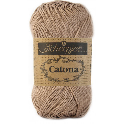 Scheepjes Catona Garn Unicolor 506 Caramel von Scheepjes