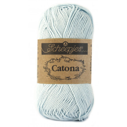 Scheepjes Catona Garn Unicolor 509 Baby Blue von Scheepjes