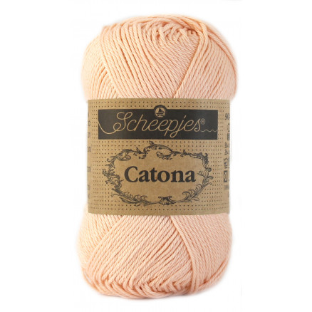 Scheepjes Catona Garn Unicolor 523 Peach von Scheepjes